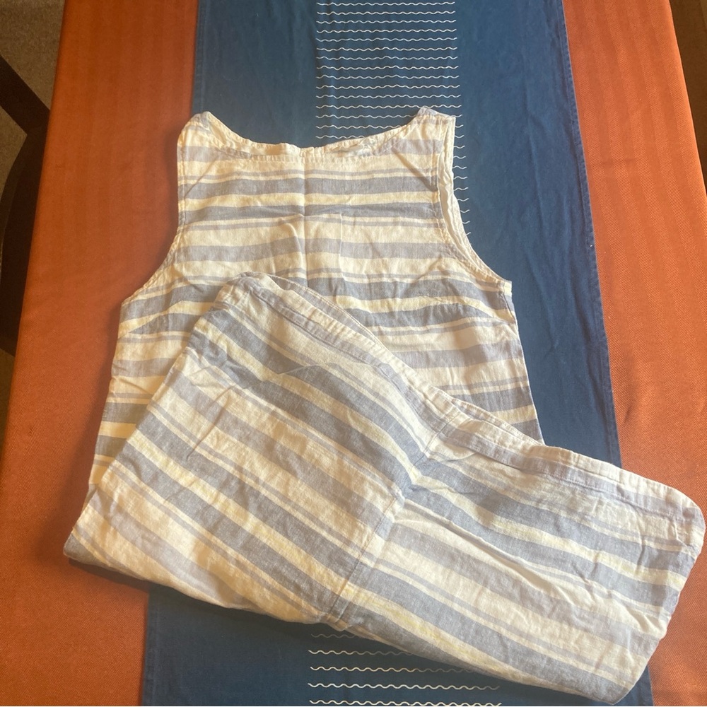 Beachlunchlounge Blue and White Striped Dress - Picture 3 of 3